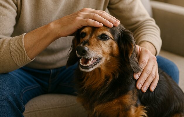 ミニチュアダックス老犬凶暴への対処法