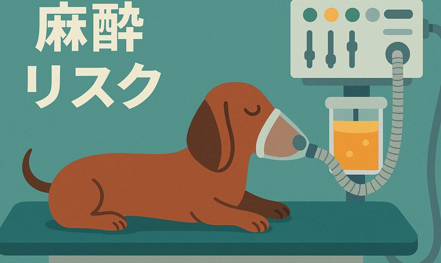 全身麻酔 リスクと高齢犬の関係