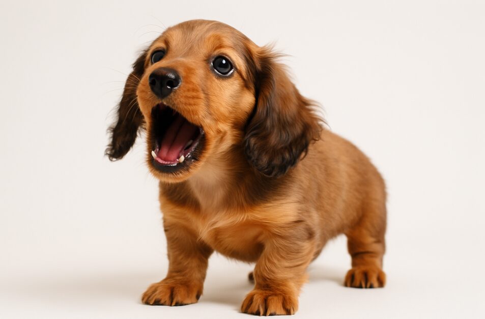 吠えるのはいつから？子犬期の特徴