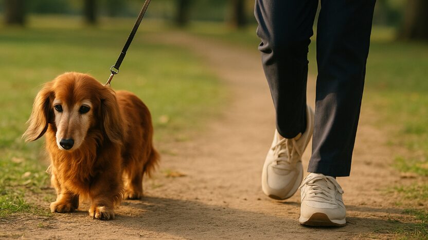 老犬の運動量の調整方法