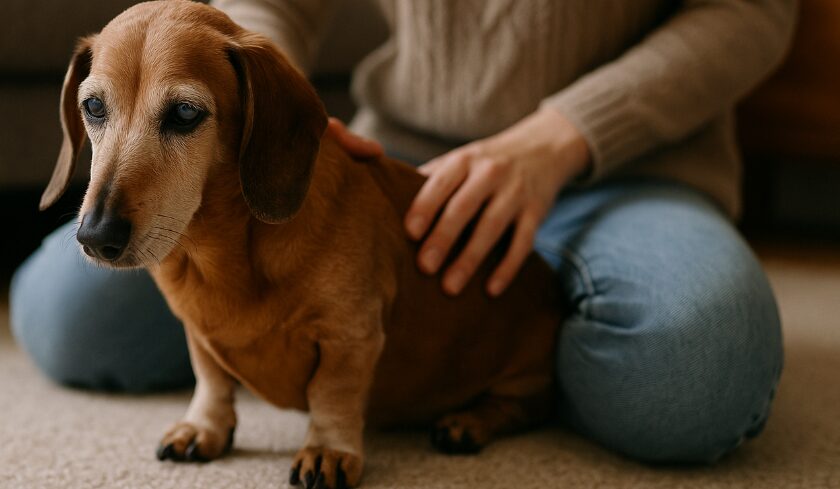 老犬の認知症の兆候とケア